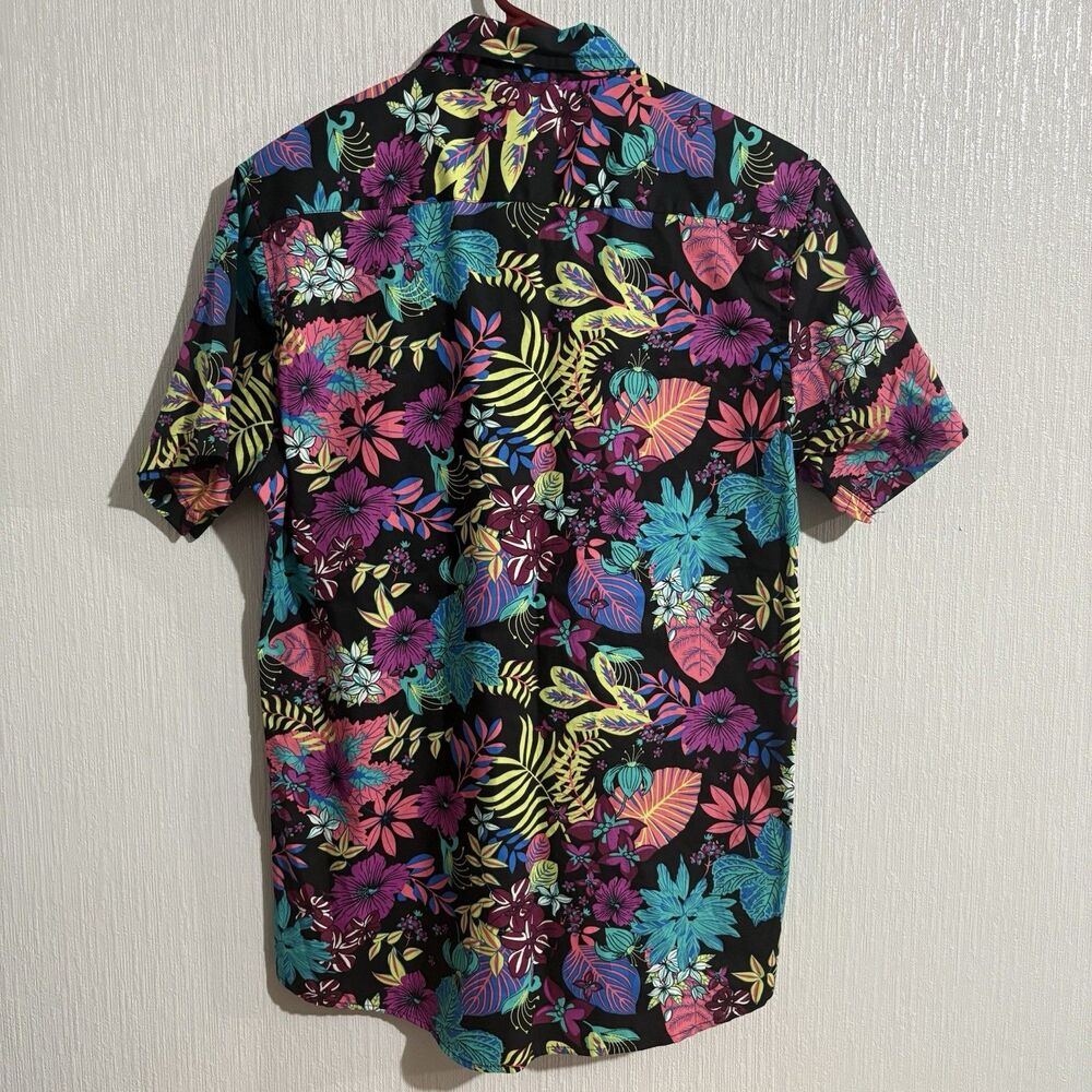 NEW Molokai Surf Short Sleeve Button Up Shirt Col… - image 1